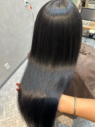 ロング カラー ヘアアレンジ REONA🪽✨薬院 レイヤーカット🫧のヘアスタイル