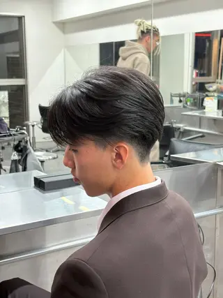 ショート カラー パーマ メンズ 🔥最強メンズ特化/ パーマの達人🔥風見のヘアスタイル