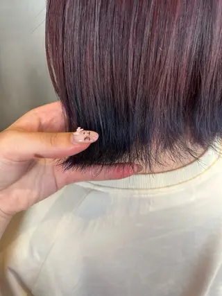 カラー そら୨୧˖men's /デザインカラーのヘアスタイル