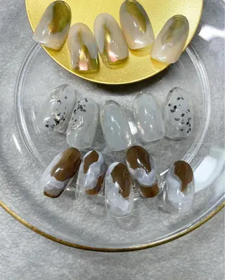 ネイル kiii.__ ✴︎*のネイルデザイン