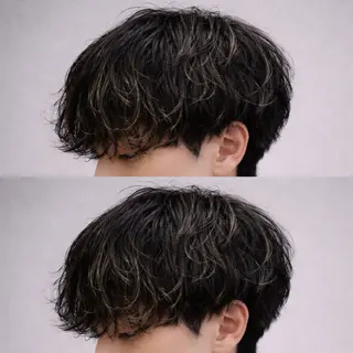 パーマ 水野 杏香のヘアスタイル