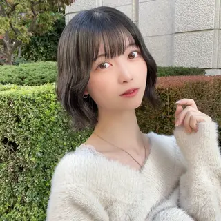 ショート ボブ/髪質改善/ ミディアム/浅川俊輝のヘアスタイル