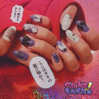 ネイル ぺいんともんすたぁ 鶴橋のネイルデザイン