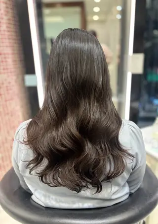ロング パーマ 🌸銀座No.1パー マ🌸いでいあやのヘアスタイル