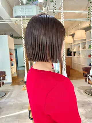 ミディアム 盛田 望来のヘアスタイル