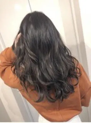 ロング カラー オーナースタイリスト 奈須雄紀のヘアスタイル