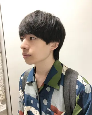 ヘアアレンジ メンズ ainico+所属・メンズ特化✂️栗原 侑也のヘアスタイル