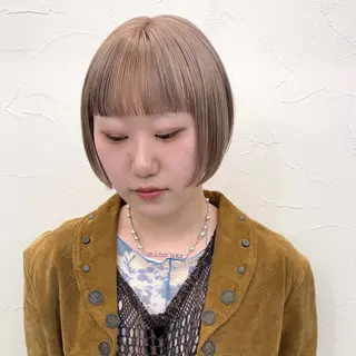 ショート カラー 初めてのショート お任せください✂️のヘアスタイル