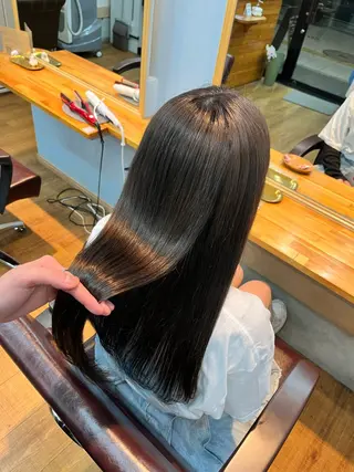 ロング カラー 🫧ハイトーン/ ブリーチ🫧白石航汰のヘアスタイル