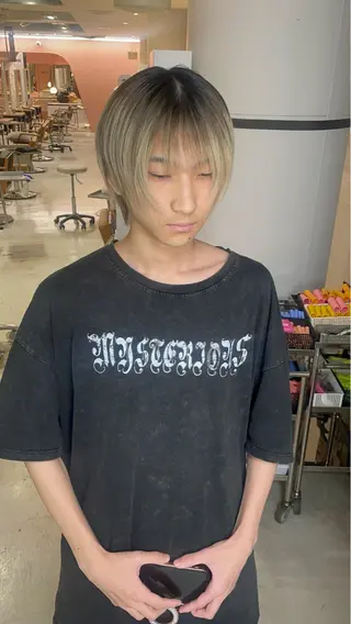 ショート メンズ 元地雷系美容師🫶 RYUSEI🐈‍⬛のヘアスタイル