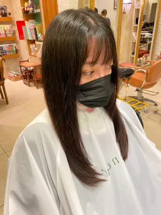ロング sakamoto sayaのヘアスタイル