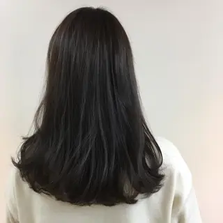 ロング タナカ タクヤのヘアスタイル