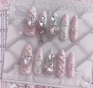 ネイル 長さだし専門店 M2　rikaのネイルデザイン