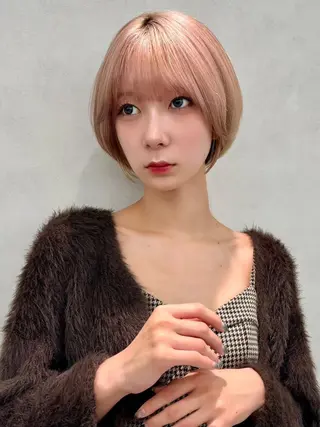 ショート ショート✂️ボブ✂️ 💎Ash茗荷谷💎のヘアスタイル