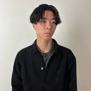 ショート パーマ メンズ men's/perm colorDaijuのヘアスタイル