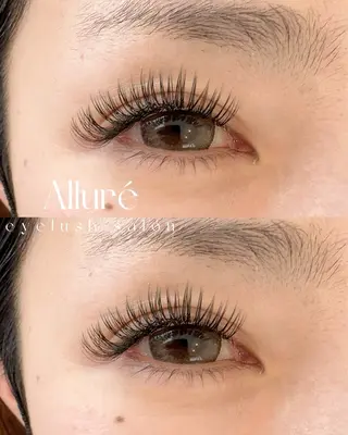 マツエク・マツパ Allure Aのマツエク・マツパデザイン