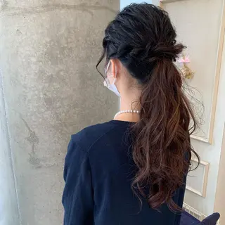 ヘアアレンジ サソウ ユリエ🥥のヘアスタイル