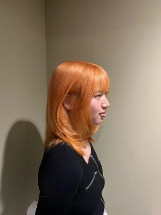 セミロング 🐰カラーモデル🐰 mihoのヘアスタイル