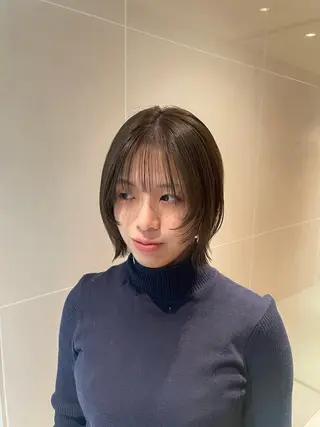 ショート カラー 縮毛矯正/レイヤー 🌙児玉光瑠のヘアスタイル