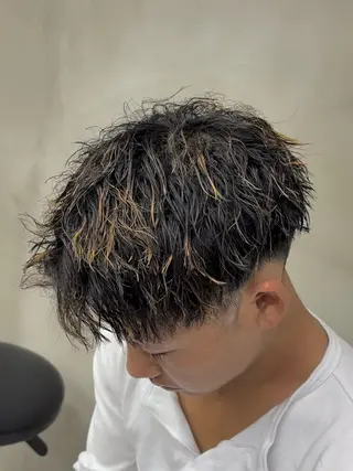 ショート パーマ メンズ GRANDEUR ryuのヘアスタイル