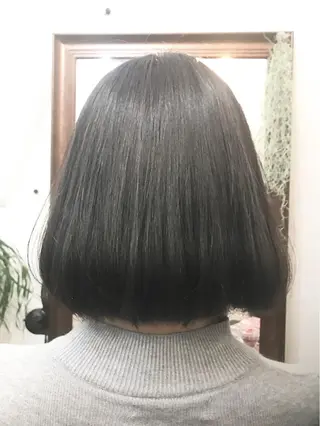 ショート ミディアム セミロング ロング カラー 白髪ぼかしハイライト バレイヤージュヤマトのヘアスタイル