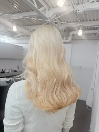 ロング カラー 心斎橋/透明感カラー / ミサキのヘアスタイル