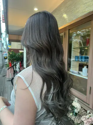 ロング カラー 外国人風ヘア 🍔Mamiのヘアスタイル