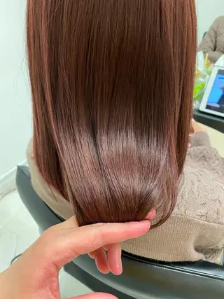 ミディアム カラー 似合わせ専門美容師 なかじまのヘアスタイル