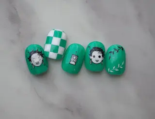 ネイル glaNje 福光のネイルデザイン