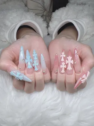 ネイル Lee Nails チップ長さだし専門店のネイルデザイン