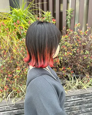 ショート カラー ヘアアレンジ 店長/骨格診断/美髪 髪質改善/松若　優のヘアスタイル