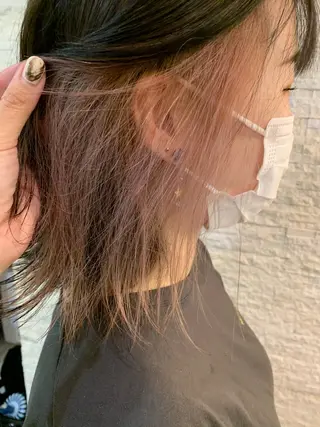カラー ✄折橋 彩花🐶🍑のヘアスタイル