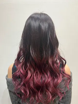 ロング カラー narumi .のヘアスタイル