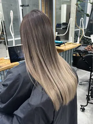 ロング カラー welring hair salonのヘアスタイル