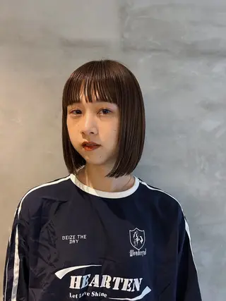 ショート Mori Aimiのヘアスタイル