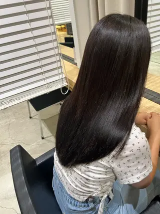 ロング 諸富 怜良のヘアスタイル
