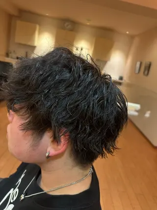 ミディアム modshair ヒロのヘアスタイル