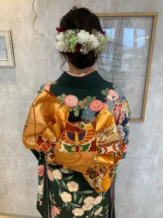 ヘアアレンジ mu ku.のヘアスタイル