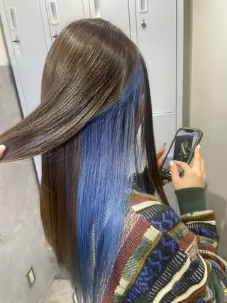 セミロング mimiiy fukaのヘアスタイル