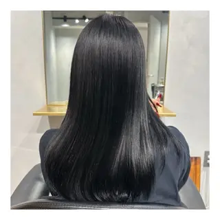 ロング カラー 縮毛矯正特別価格 /表参道/ことりのヘアスタイル