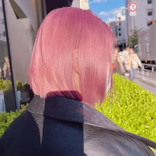ミディアム box mico. mutsumiのヘアスタイル