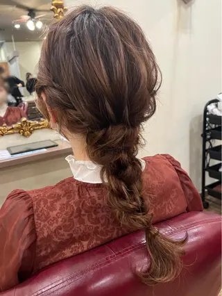 セミロング 森澤 叶実のヘアスタイル