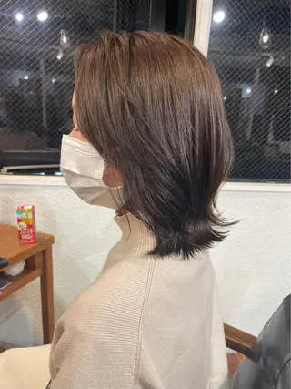 セミロング 中江 友哉のヘアスタイル