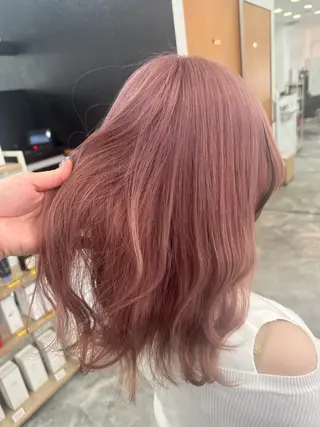 ミディアム デザインカラー/ ジュンナのヘアスタイル