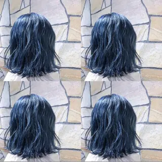 ミディアム カラー レイヤー×髪質改善 マネージャー安藤光司のヘアスタイル