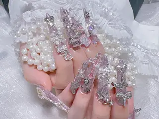 ネイル 🎀鈴音🎀 ワンホンネイルのネイルデザイン