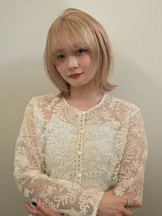 カラー aya / ニュアンスカラーのヘアスタイル