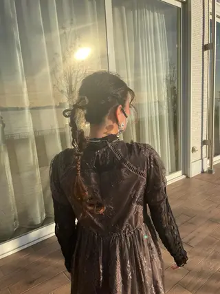 ロング ヘアアレンジ Topstylist YUKIのヘアスタイル