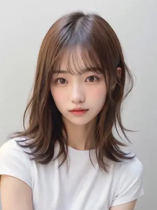 セミロング カラー 横山 実奈 /nail/梅田のネイルデザイン