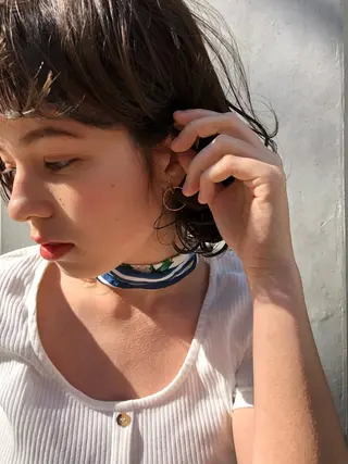 ミディアム ショート職人 美容師【KENTA】のヘアスタイル